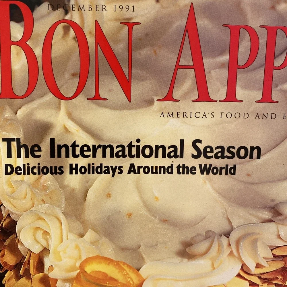 VINTAGE‎ BON APPETIT Magazine Dec 1991